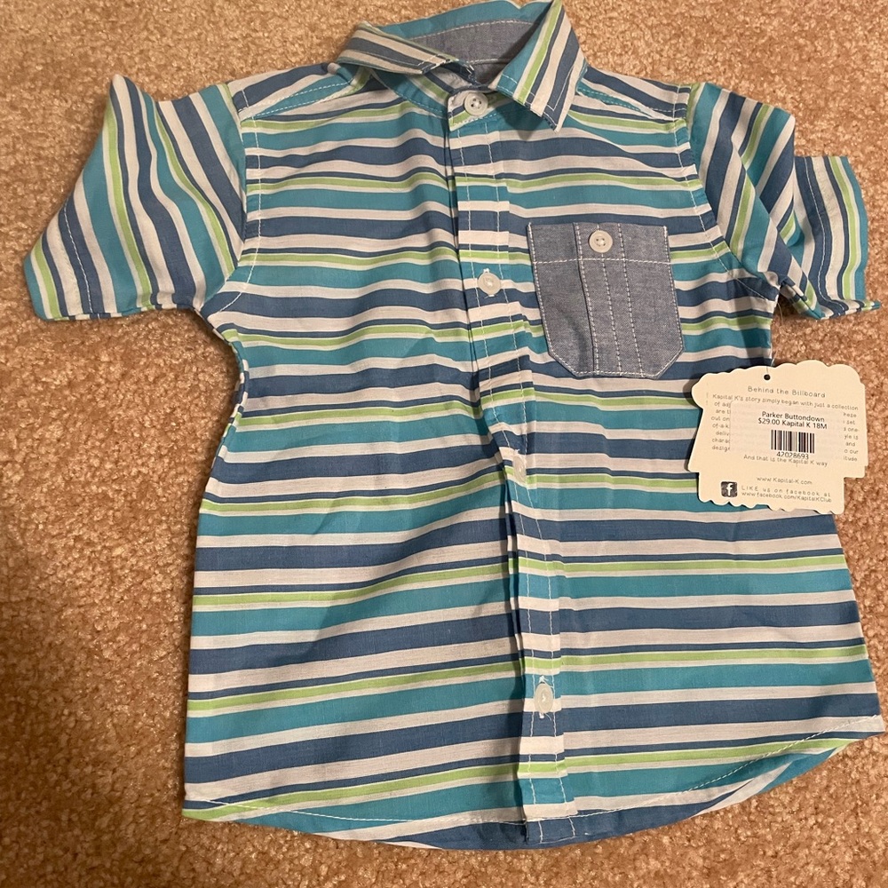 Kapital K button tee